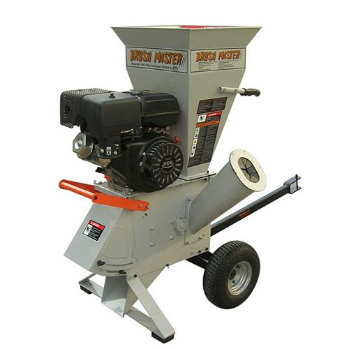 4-inch 15 HP Gas Powered Commercial-Duty Chipper Shredder