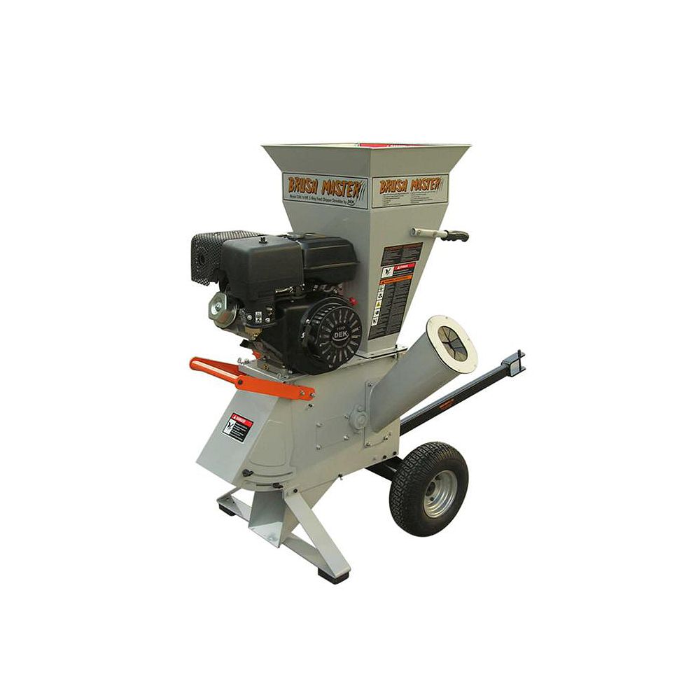 Brush Master 4 Inch 15 Hp Gas Powered Commercial Duty Chipper Shredder The Home Depot Canada