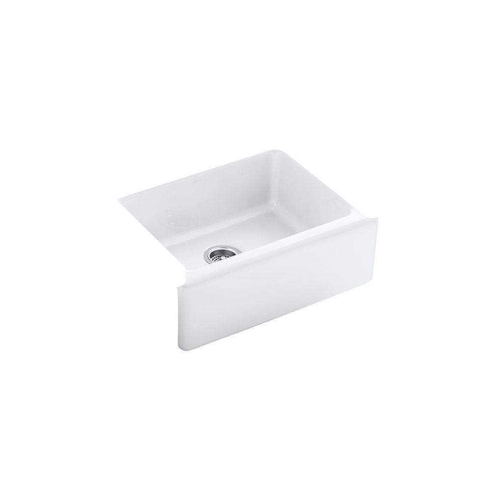 Kohler Alcott Tm Apron Front Undercounter Kitchen Sink In White The Home Depot Canada Kohler Alcott Tm Apron Front Undercounter Kitchen Sink In White The Home Depot Canada