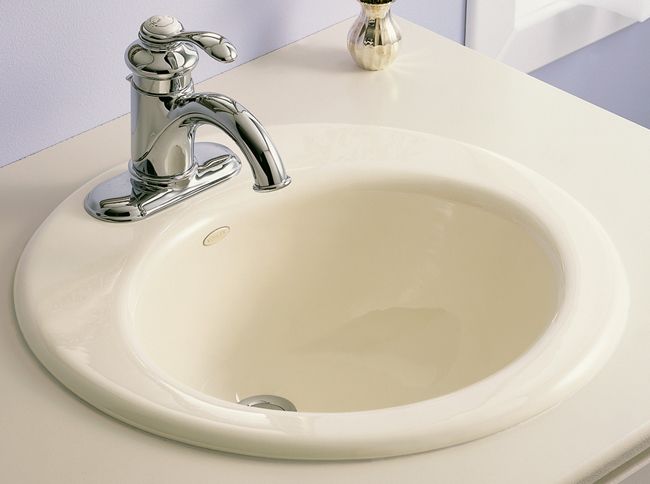 KOHLER Radiant SelfRimming Bathroom Sink in White The Home Depot Canada