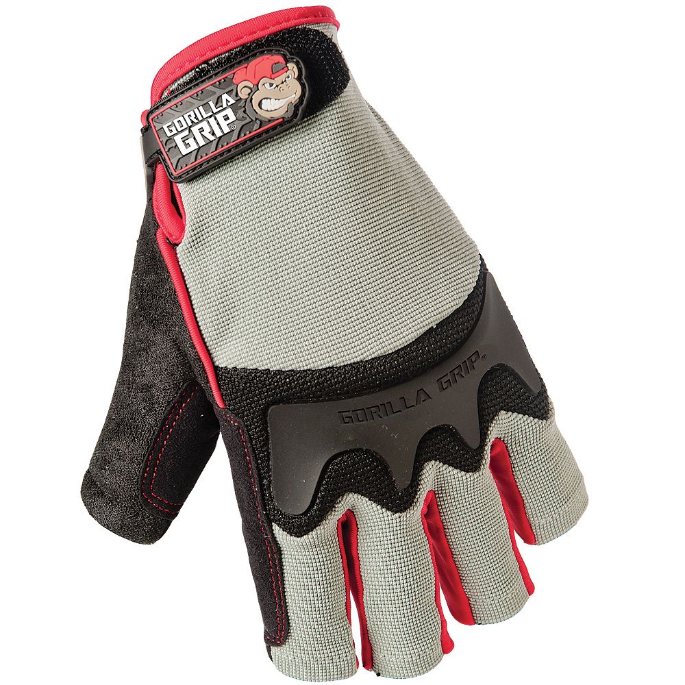 Gorilla Grip Fingerless Glove L The Home Depot Canada