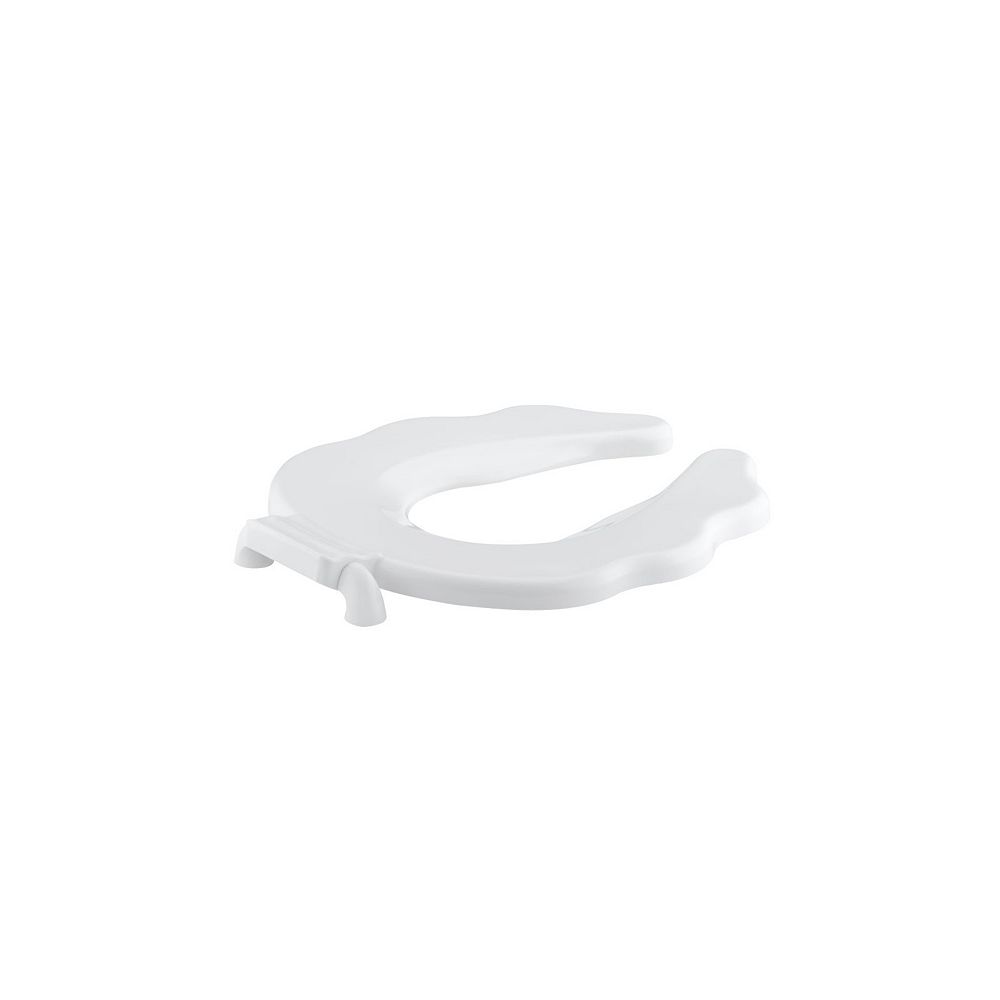 KOHLER Primary Open Front Toilet Seat in White The Home Depot Canada