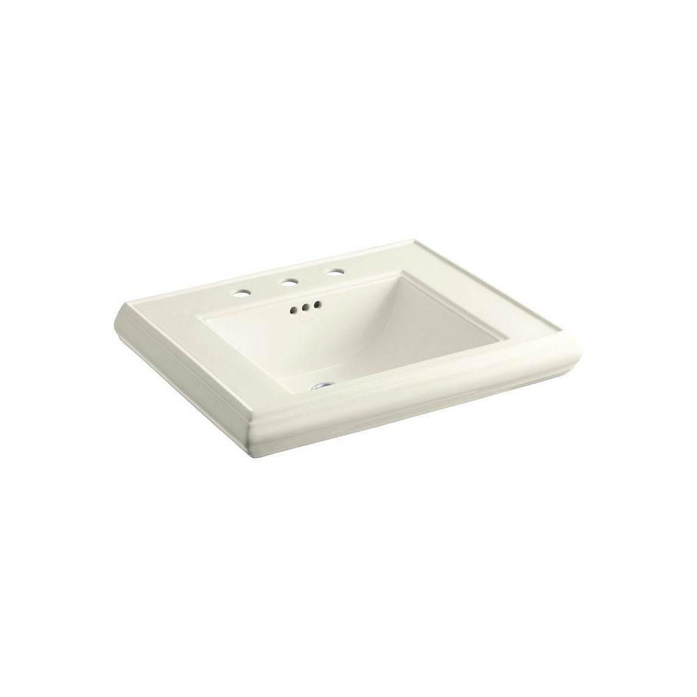 KOHLER Memoirs(R) pedestal/console table bathroom sink basin with 8