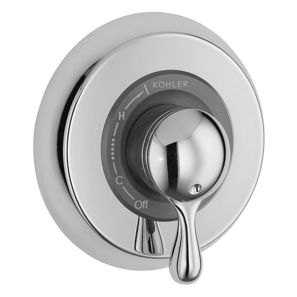 KOHLER Mastershower Rite-Temp Hi-Flow Valve Trim, Valve Not Included in ...