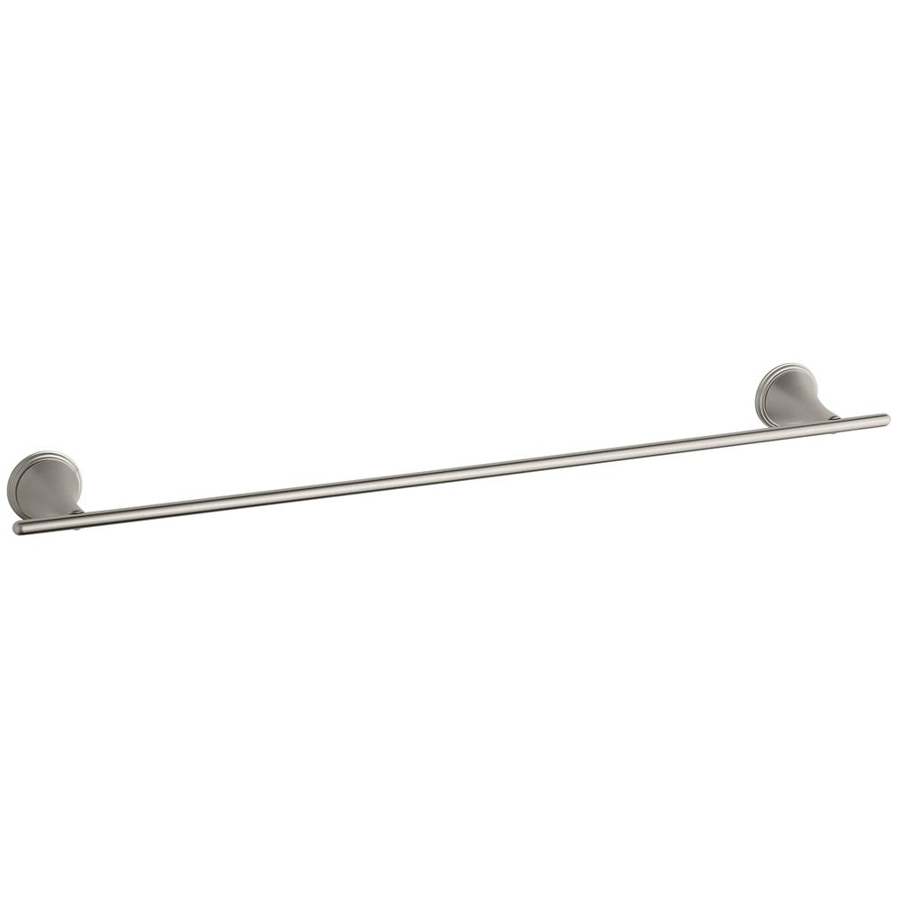 KOHLER Finial Traditional 24 Inch Towel Bar In Vibrant Brushed Nickel   P 1000703749 