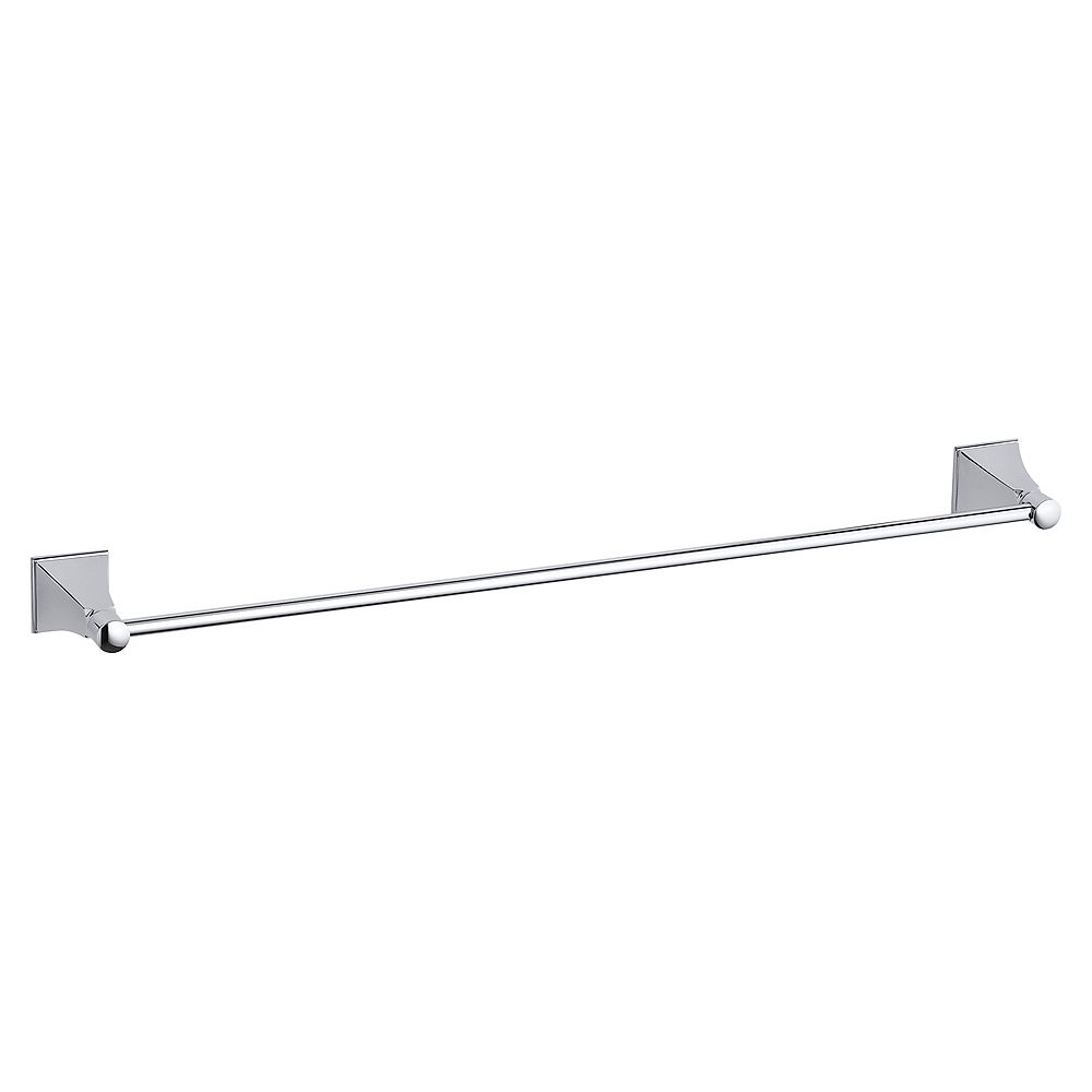 KOHLER Memoirs 24 Inch Towel Bar With Stately Design in Polished Chrome