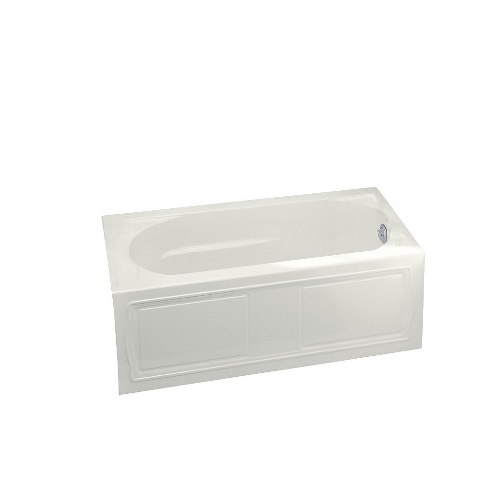 KOHLER Devonshire 60inch x 32inch Acrylic Alcove Bathtub with Right
