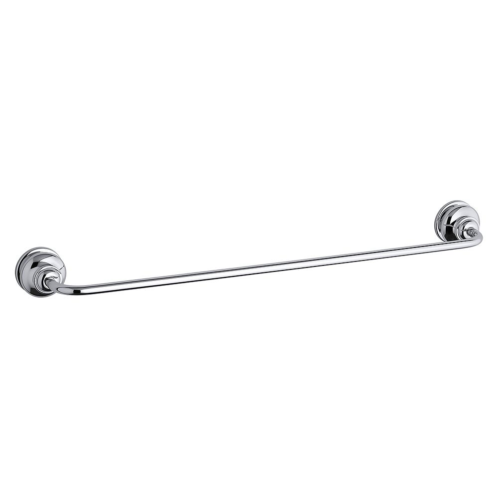 KOHLER Fairfax 24 Inch Towel Bar in Polished Chrome The Home Depot Canada