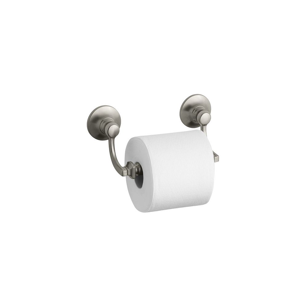 KOHLER Bancroft Toilet Tissue Holder in Vibrant Brushed Nickel The