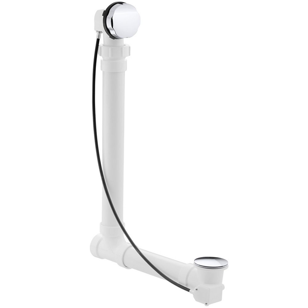 KOHLER Clearflo Cable Bath Drain in Polished Chrome The Home Depot Canada