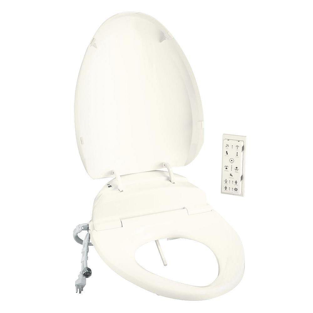 KOHLER C3-200 Elongated Toilet Seat in Biscuit with Bidet Function