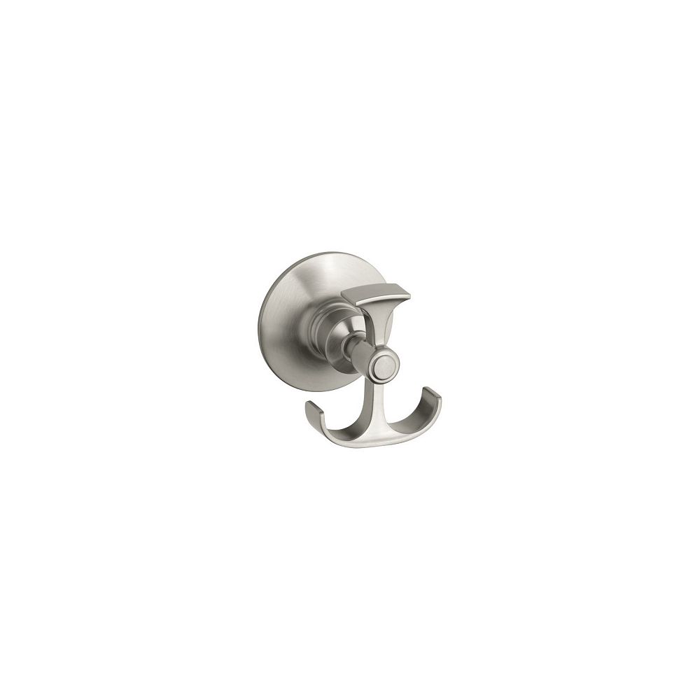 KOHLER Archer Robe Hook in Vibrant Brushed Nickel The Home Depot Canada