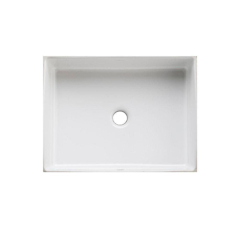 Kohler Verticyl Vitreous China Undermount Bathroom Sink In White With Overflow Drain The Home Depot Canada