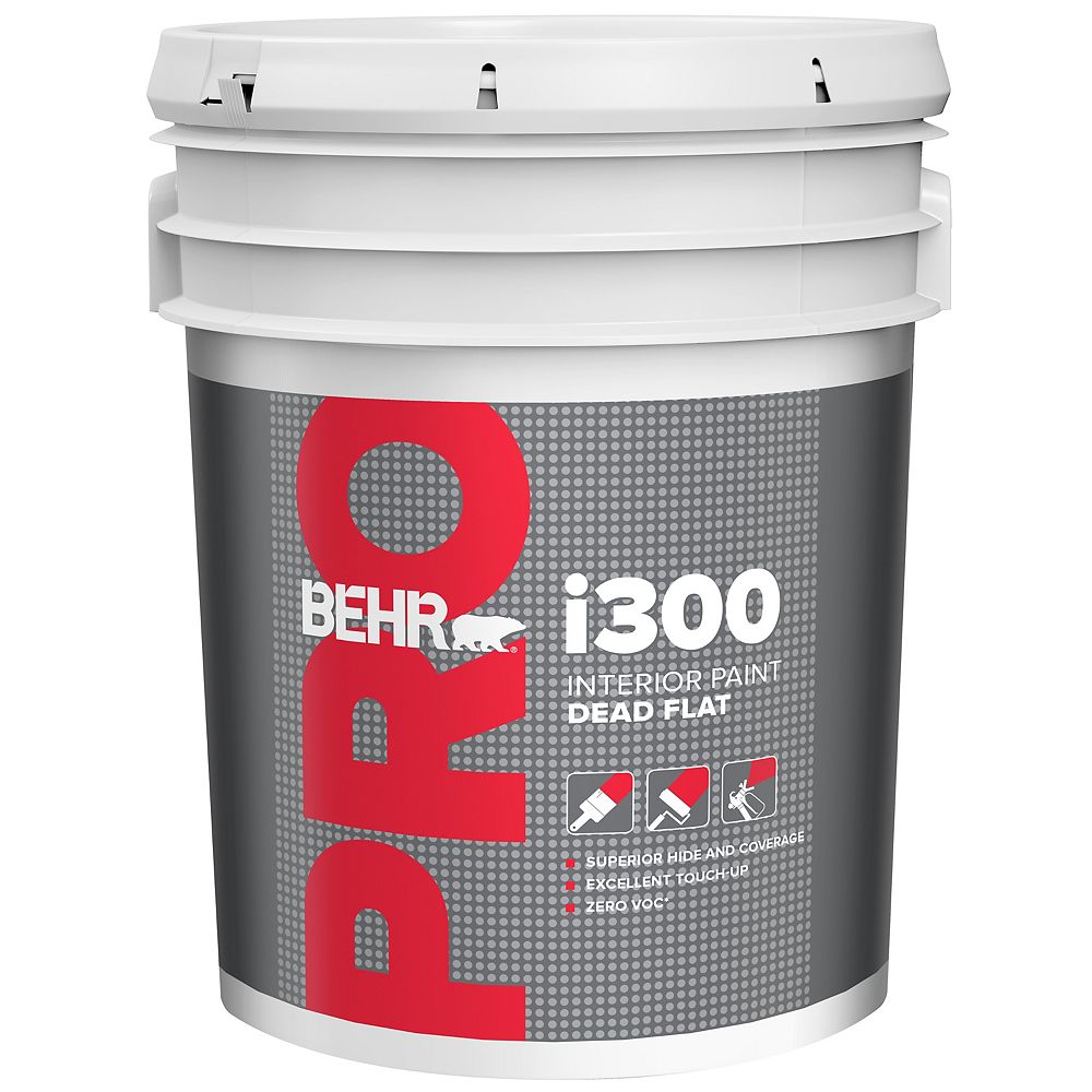 Behr Pro BEHR PRO Série i300, Peinture intérieure mat absolu Base