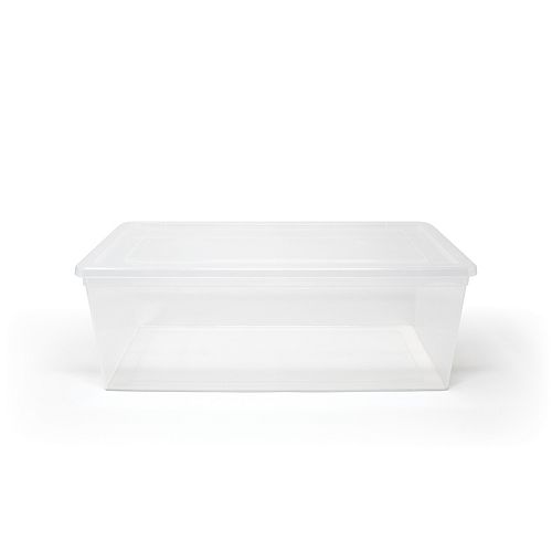 Clear Shoe Box