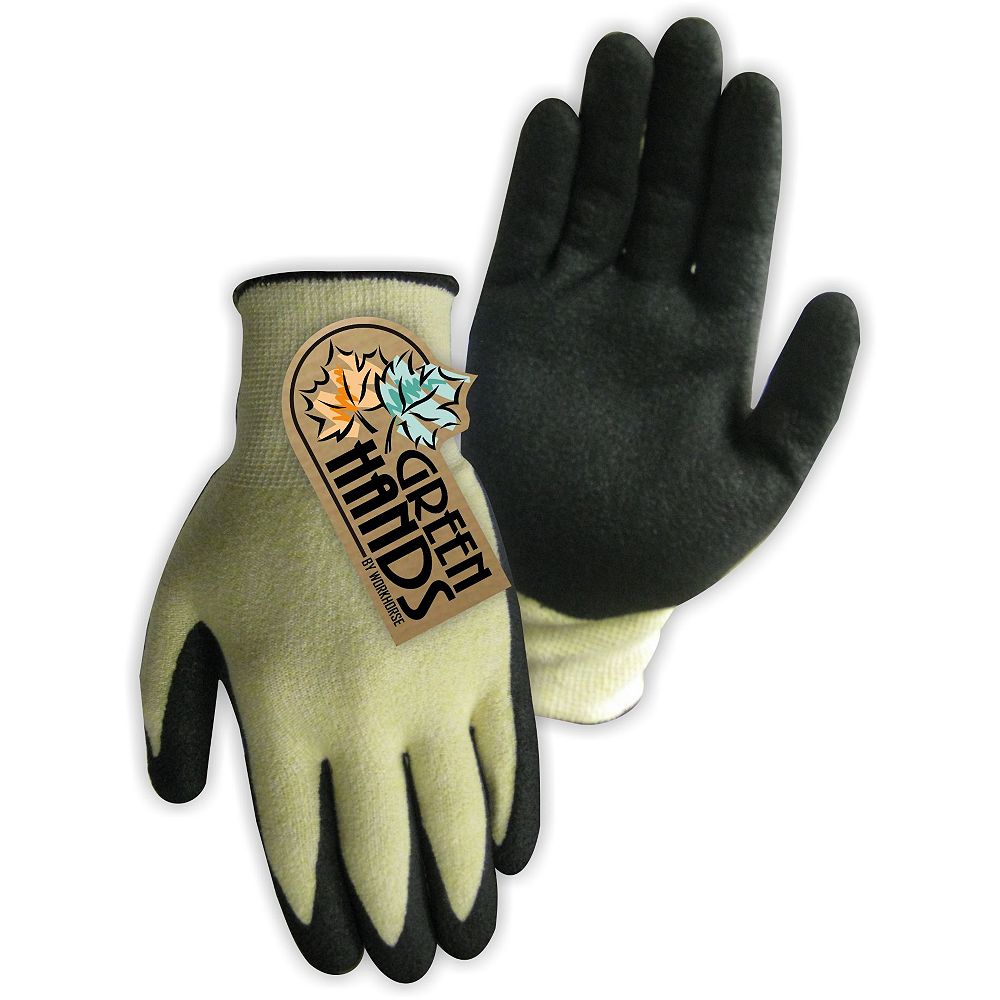 McCordick Green Hands working glove The Home Depot Canada