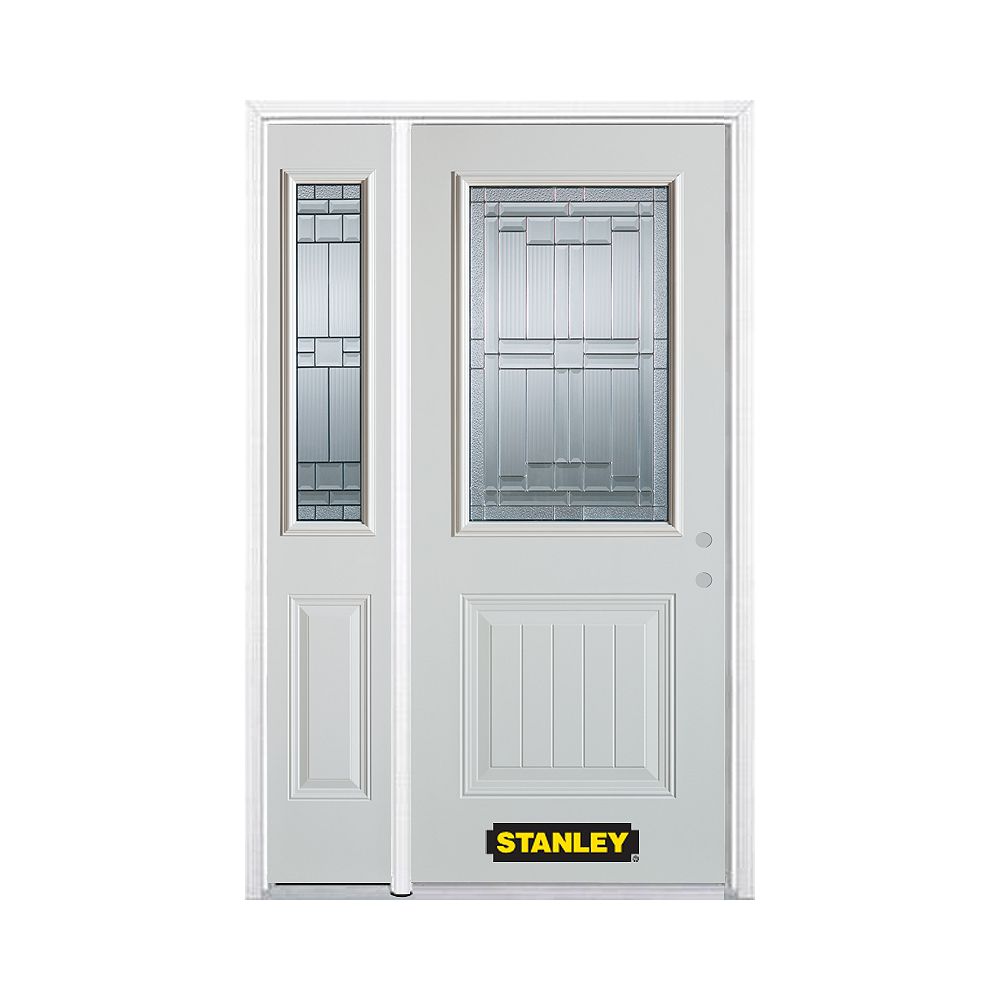 STANLEY Doors 50.25 inch x 82.375 inch Seattle Zinc 1/2