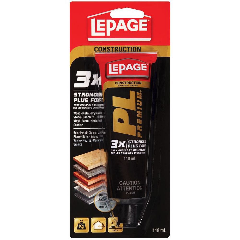 LePage PL Premium 118mL Polyurethane Construction Adhesive The Home