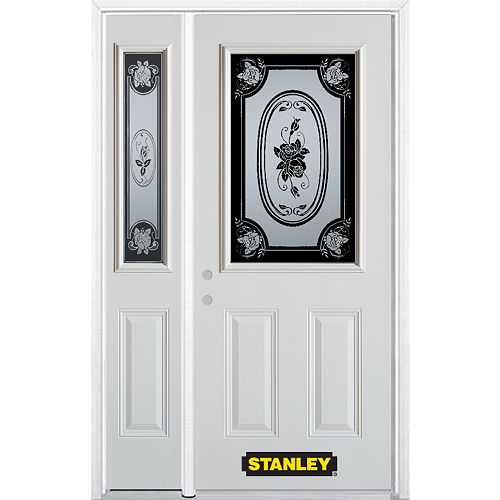 STANLEY Doors 52.75 inch x 82.375 inch Blacksmith Full