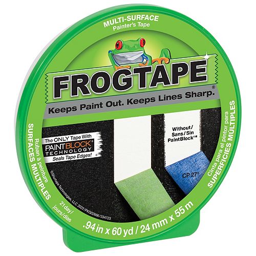 0.94-inch x 60 yds. Multi-Surface Painter's Tape with PaintBlock in Green