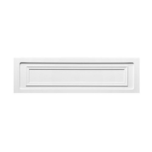 Antigua 72L x 42W x 22H Acrylic Bathtub Apron in White