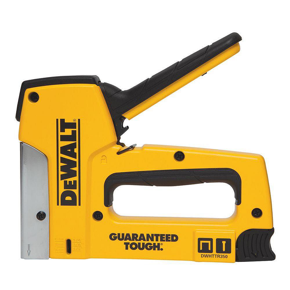 Dewalt 18 Gauge Heavy Duty Staple Nail Gun The Home Depot Canada