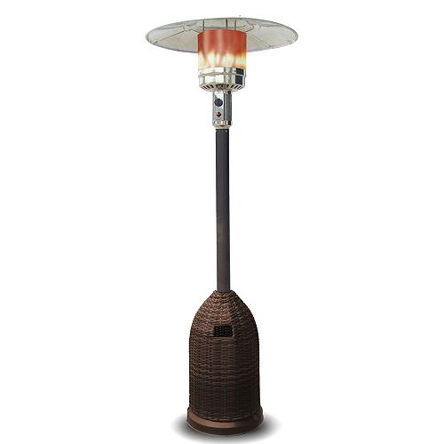 Hampton Bay 87inch Outdoor Propane Patio Heater in Stainless Steel Finish The Home Depot Canada