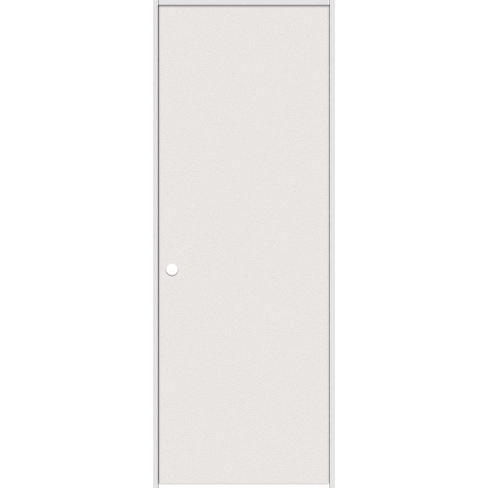 Masonite 24inch x 80inch Primed Hardboard Smooth Right Hand Prehung