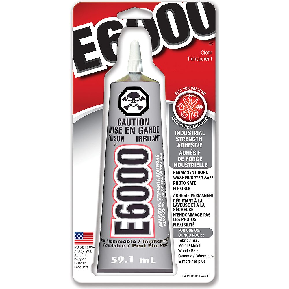 E6000 Series E6000 Craft Adhesive (59.1 ml) / 2 oz. | The Home Depot Canada