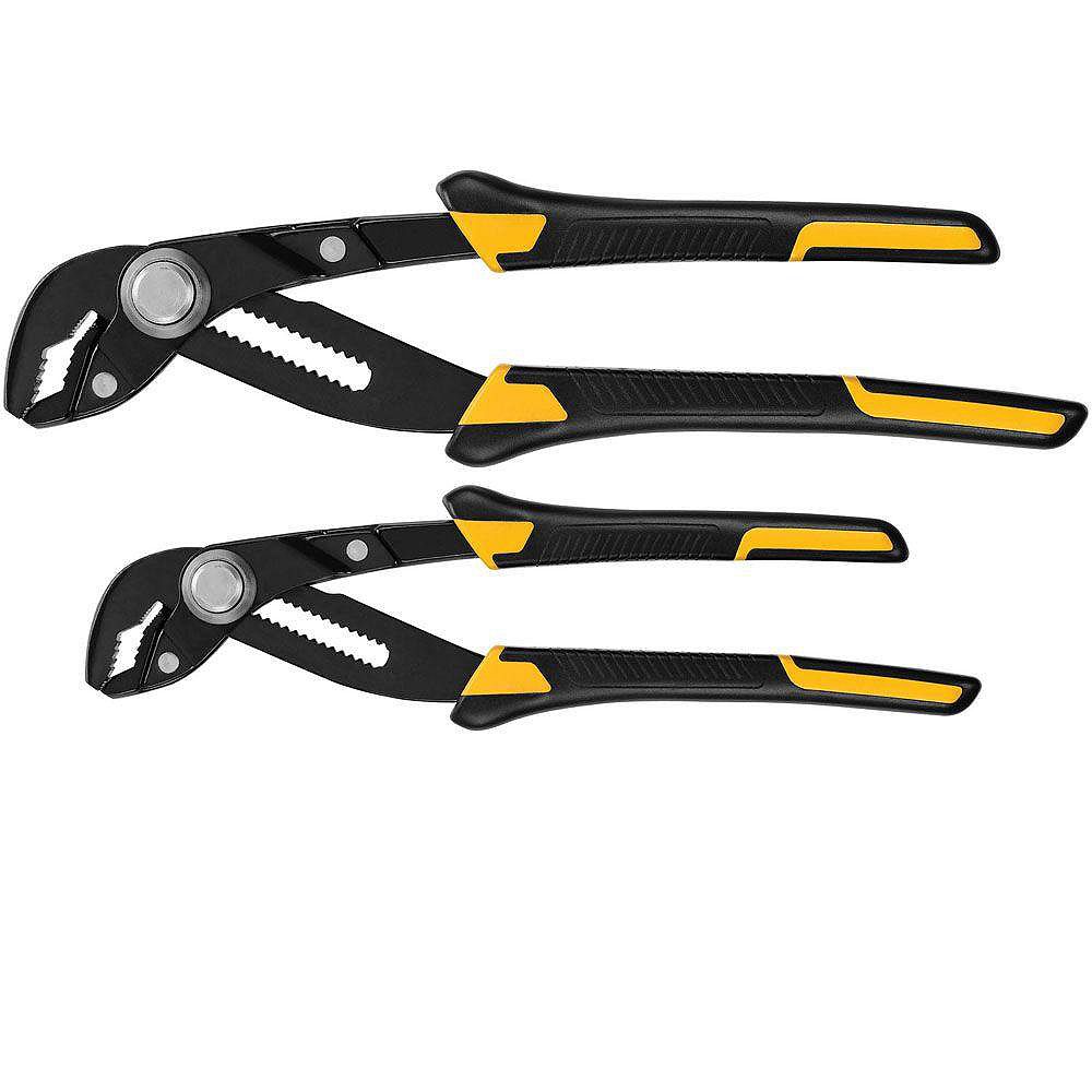 DEWALT 8-inch x 10-inch Push Lock Pliers (2-Pack) | The Home Depot Canada