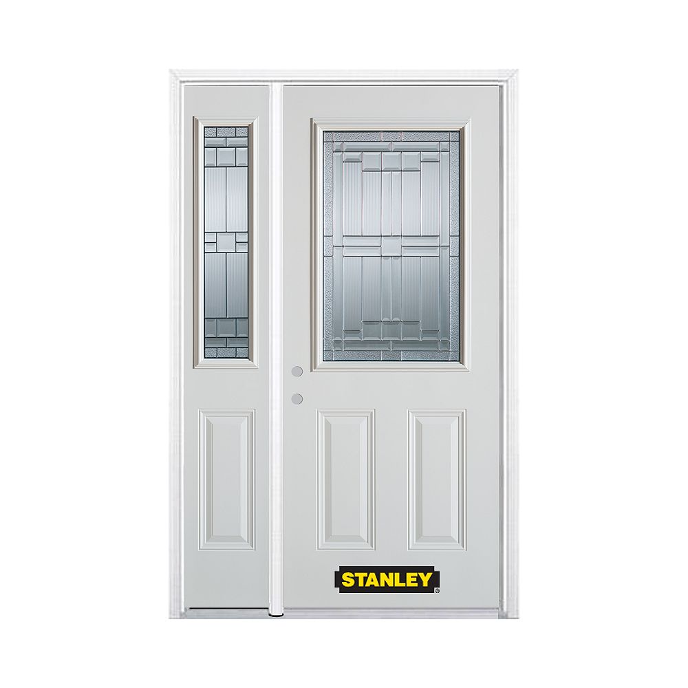 STANLEY Doors 52.75 inch x 82.375 inch Seattle Zinc 1/2