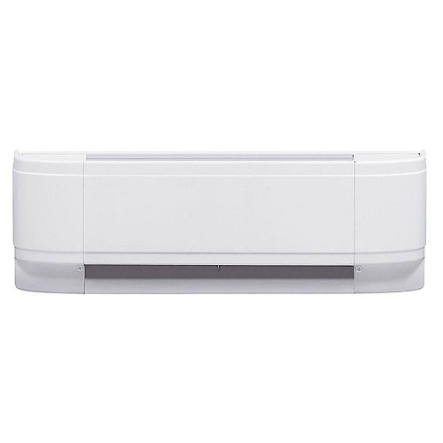 500W Linear Convector Baseboard Heater in White