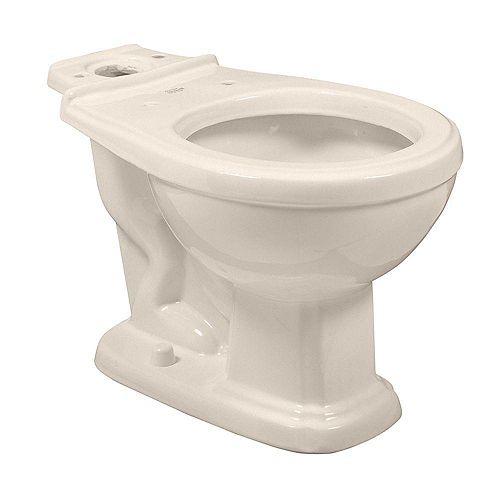 American Standard Champion 4 Round Front Seatless Toilet Bowl Only In 