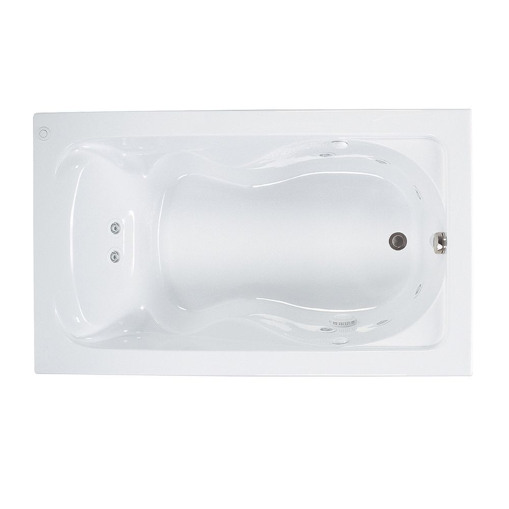 American Standard Cadet 5 Feet EverClean Whirlpool Bathtub ...