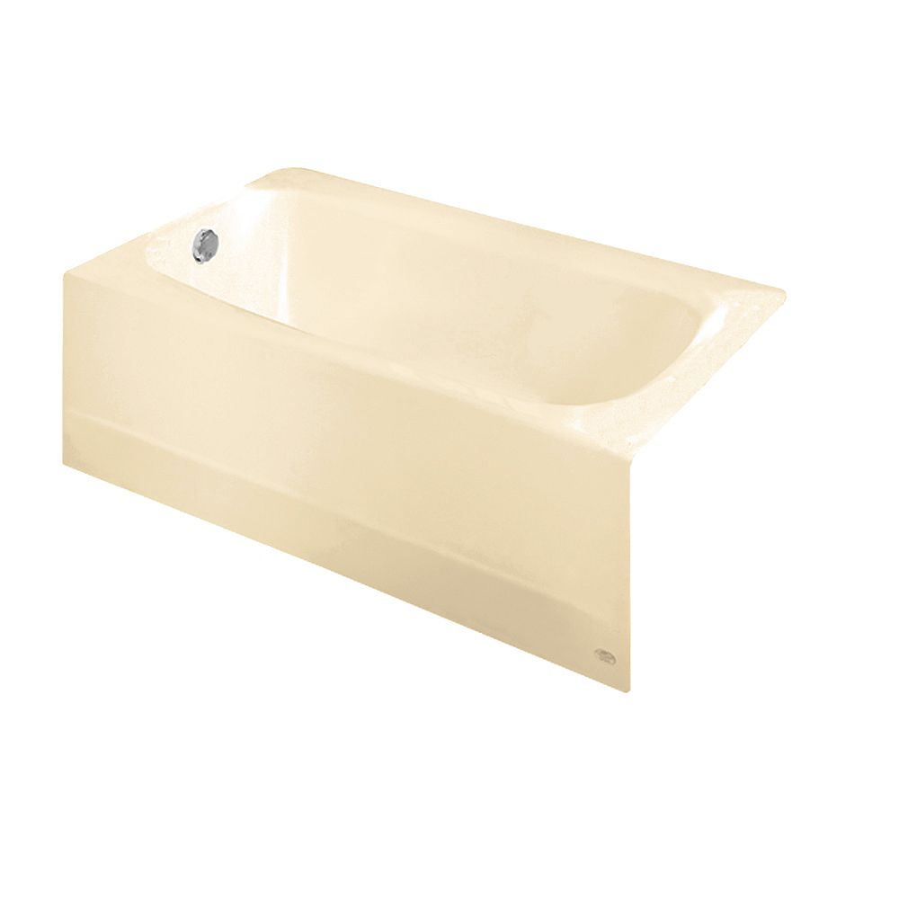American Standard Cambridge 5 ft. Alcove Oval Americast Bathtub with
