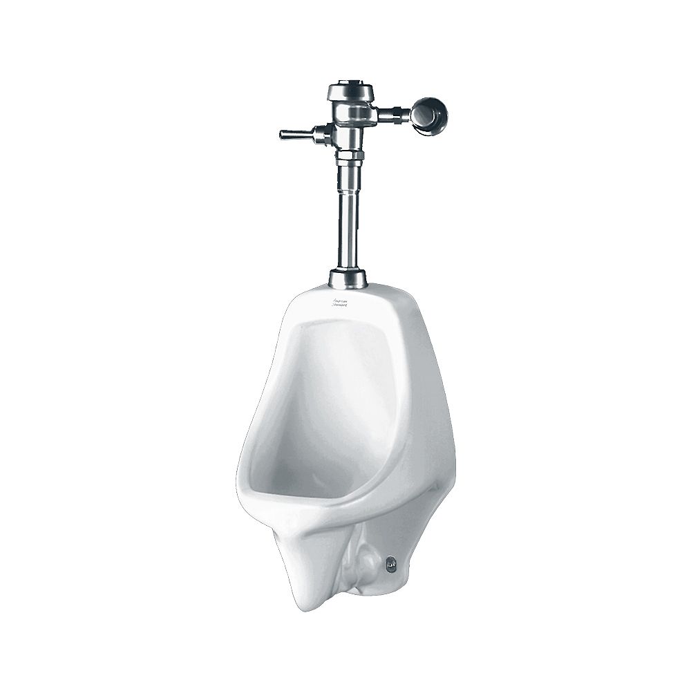 American Standard Allbrook 0.7-1.0 GPF Urinal in White | The Home Depot ...