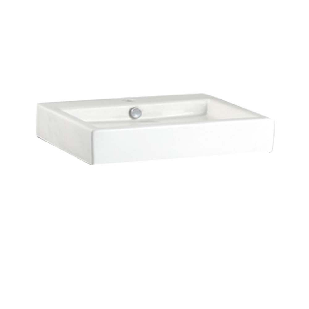 American Standard Studio Rectangular Single Hole Vessel Sink In