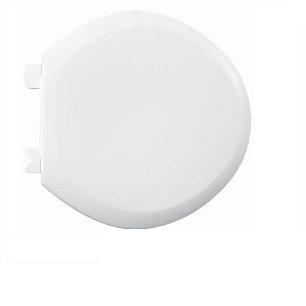 American Standard Everclean Round Closed Front Toilet Seat in White The Home Depot Canada