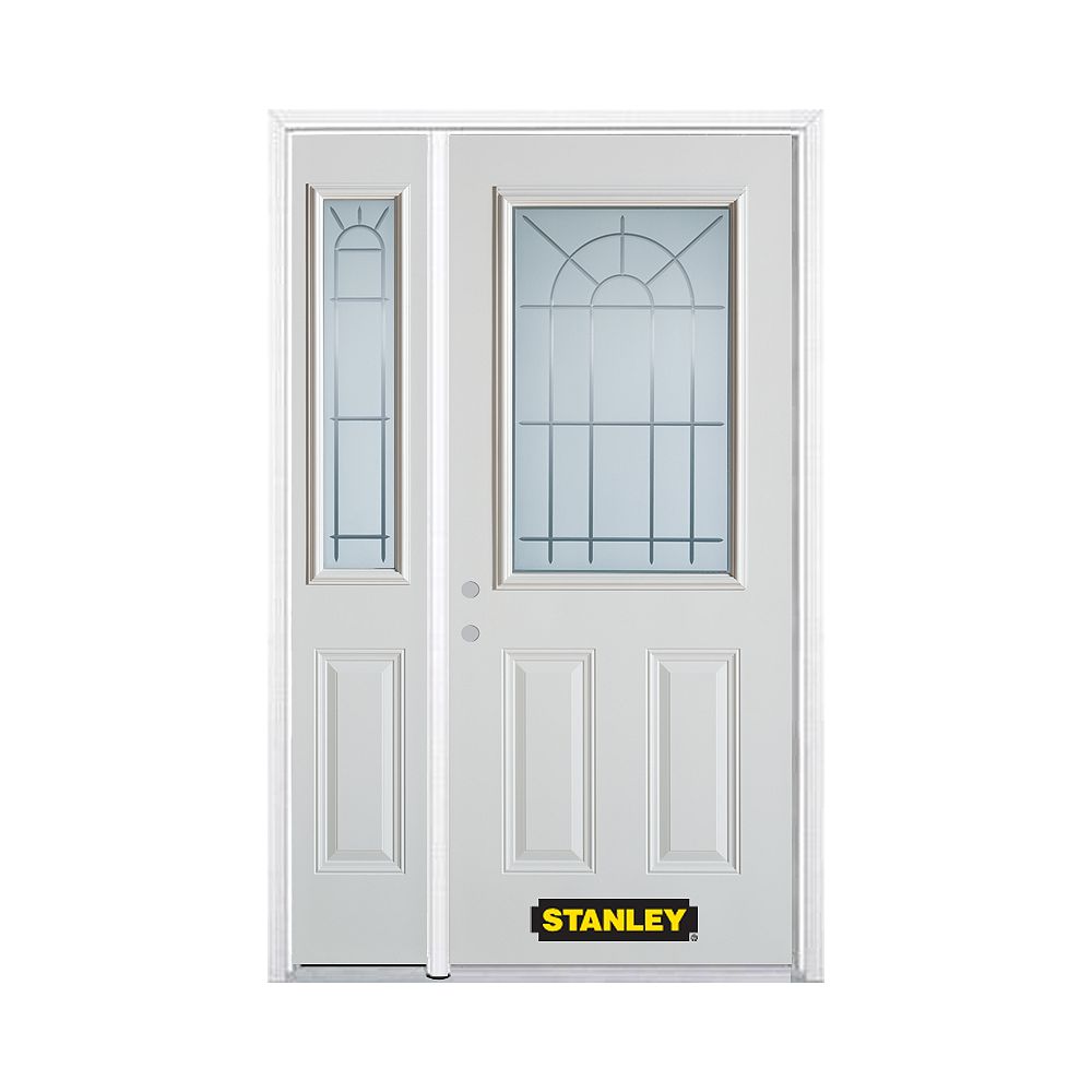 STANLEY Doors 52.75 inch x 82.375 inch Chablis 1/2 Lite 2