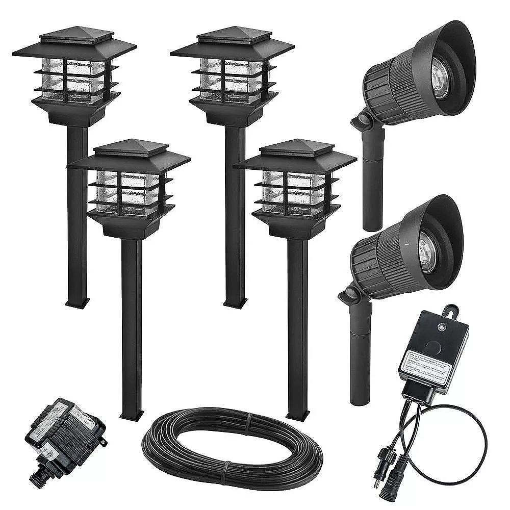 Hampton Bay Low Voltage LED Zen Light and Deluxe Micro Spot Light Kit