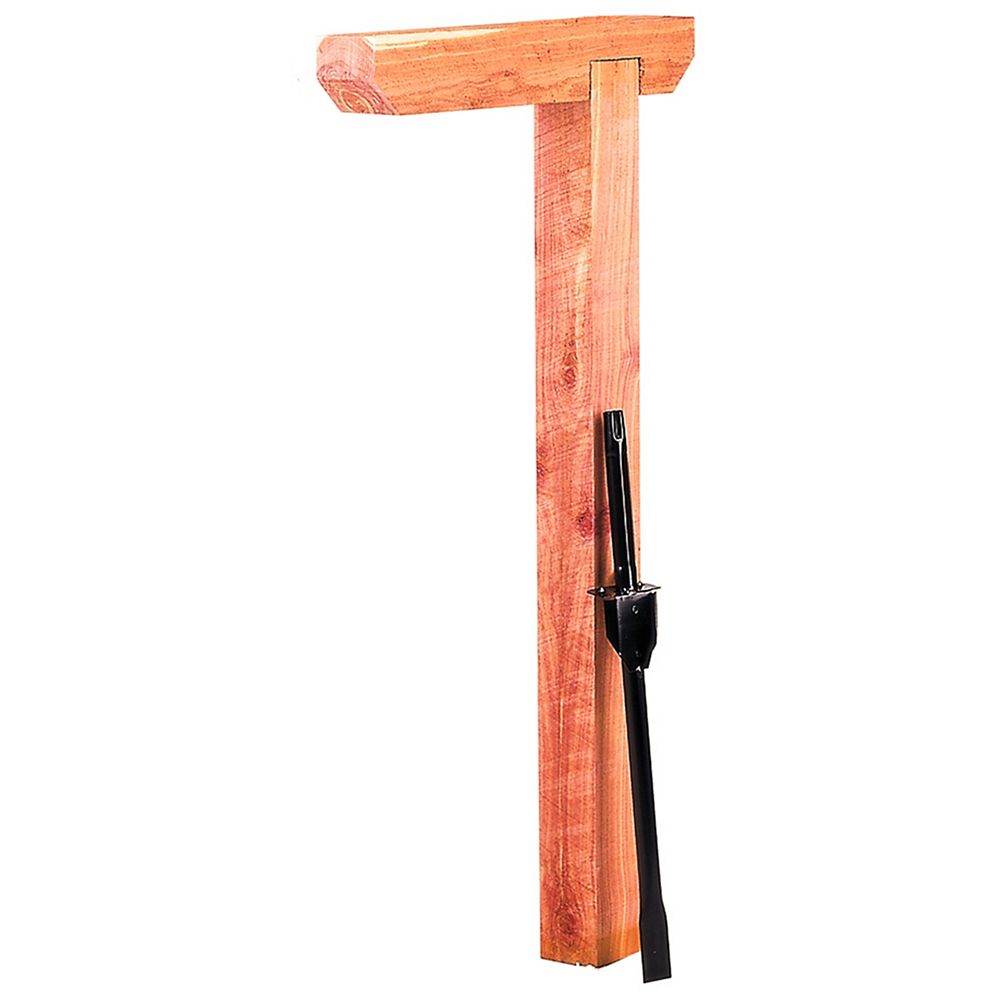 Gibraltar Industries Cedar Drive in Mailbox Post Kit The Home Depot