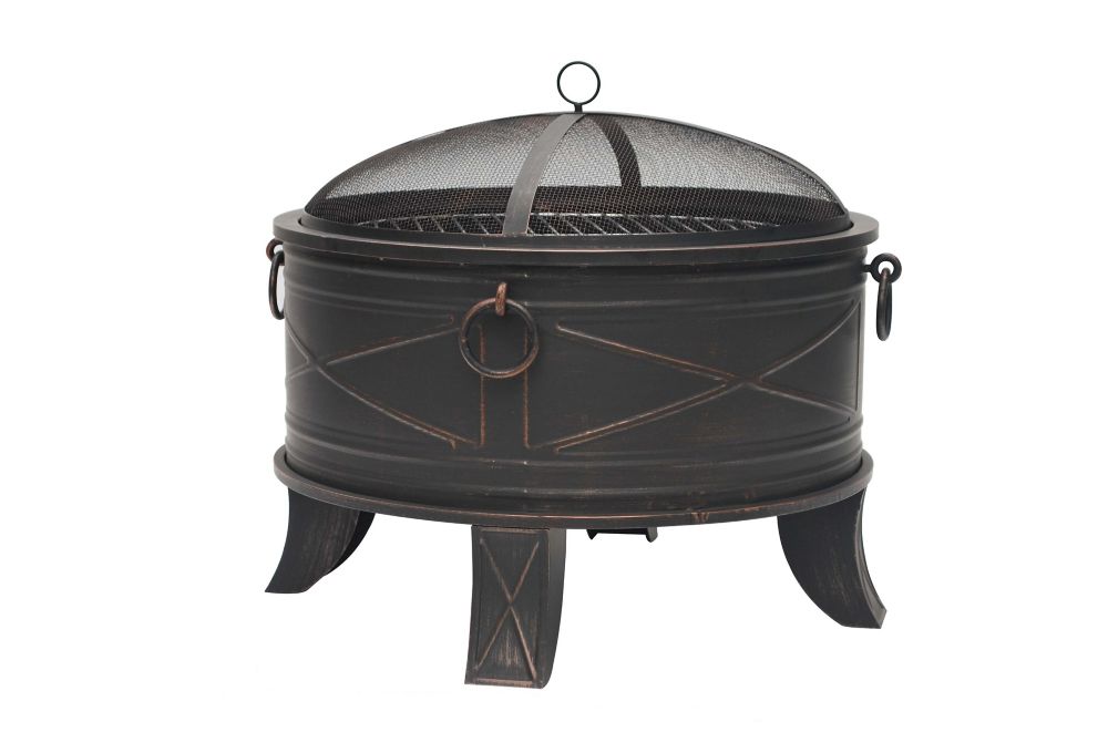 Hampton Bay 26 Inch Quadripod Outdoor Fire Pit The Home Depot Canada   P 1000711756 