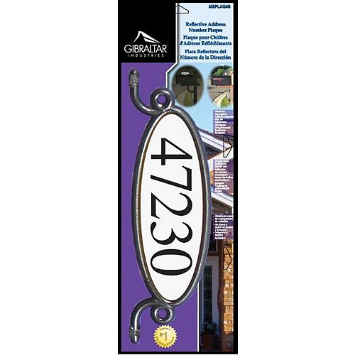Address Plaques Mailboxes, Posts & Addresses The Home Depot Canada