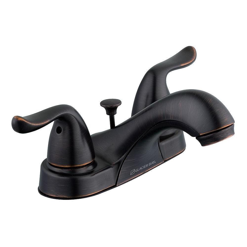 Glacier Bay 1500 Series 4 Inch Bath Faucet In Mediterranean Bronze