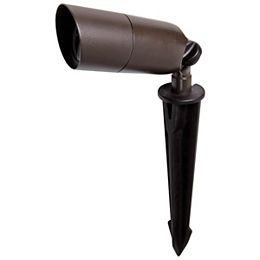 LowVage Aged Brass 50W Industrial Flood Light