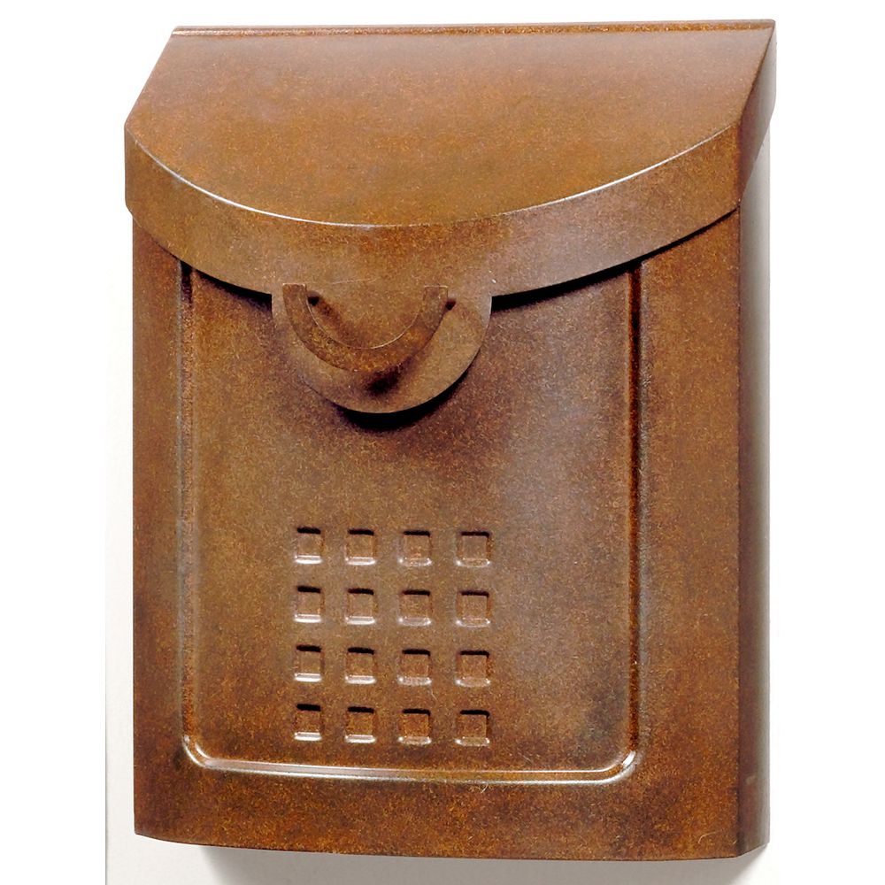 Gibraltar Industries Aged Copper Neo Classic Wall mount Mailbox The