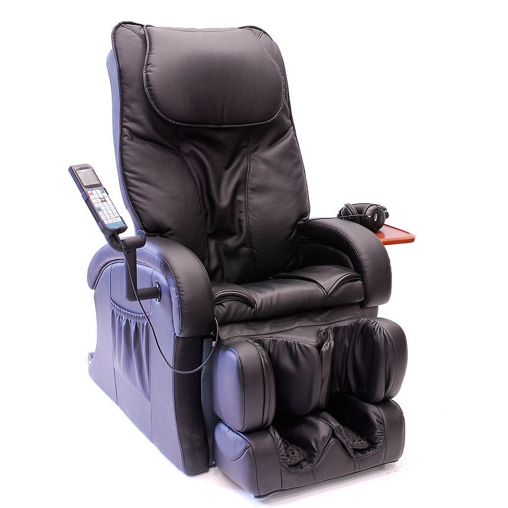 Black Therapeutic Massage Chair The Home Depot Canada