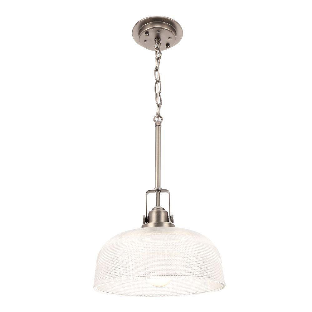 Progress Lighting Archie Collection 1 Light Antique Nickel Pendant Fixture The Home Depot Canada Progress Lighting Archie Collection 1, Antique Looking Light Fixtures