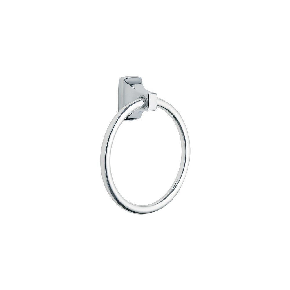 MOEN Contemporary Chrome Towel Ring The Home Depot Canada