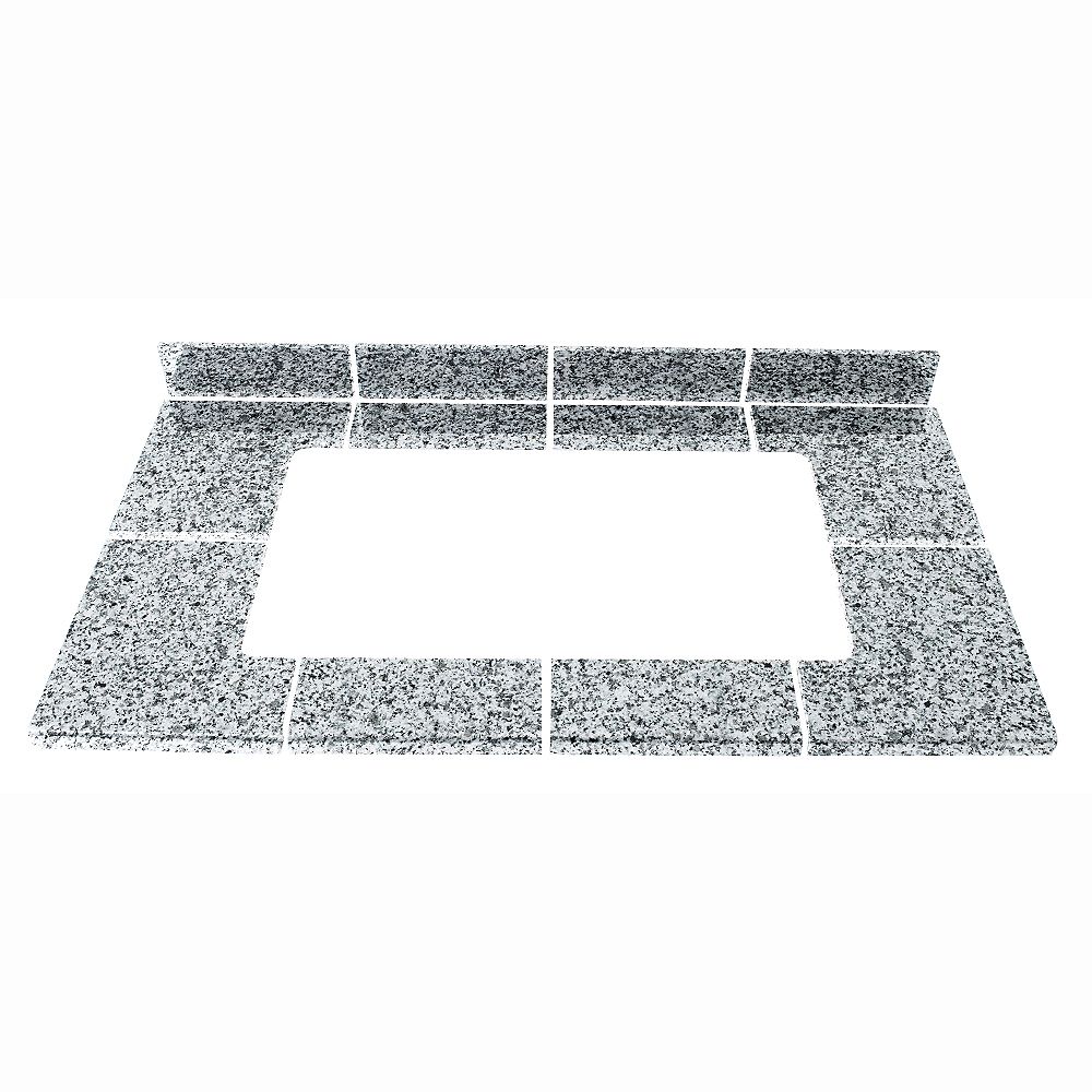 Topstone Topstone Modular Kitchen Countertop Tile Sink Kit In Napoli The Home Depot Canada